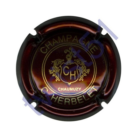 HERBELET C. n°12 bordeaux et or