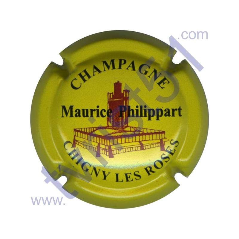 PHILIPPART Maurice n°28 pressoir fond jaune