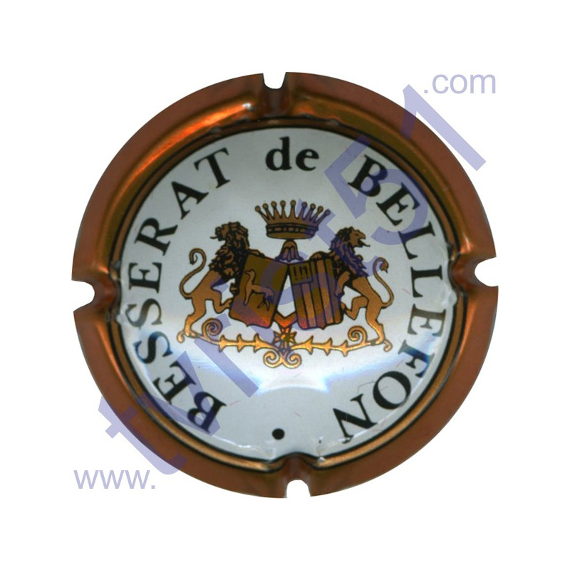 BESSERAT DE BELLEFON n°06a contour cuivre 32mm