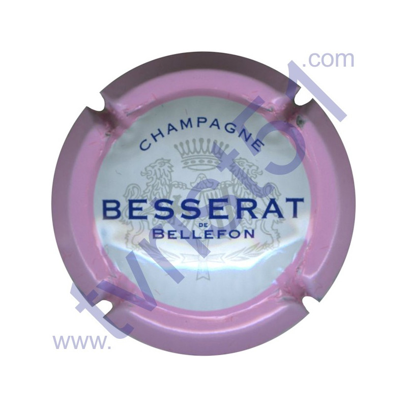 BESSERAT DE BELLEFON n°33 contour rose 32 mm