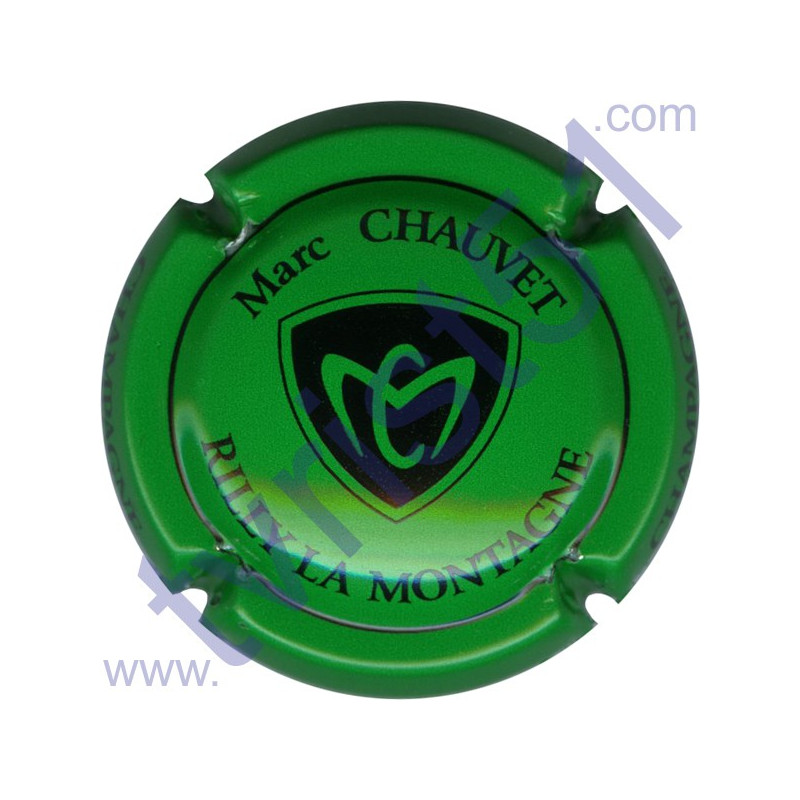 CHAUVET Marc n°14 vert et noir