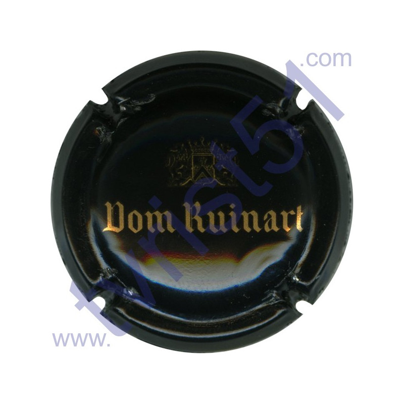 RUINART n°59 Dom Ruinart noir et or