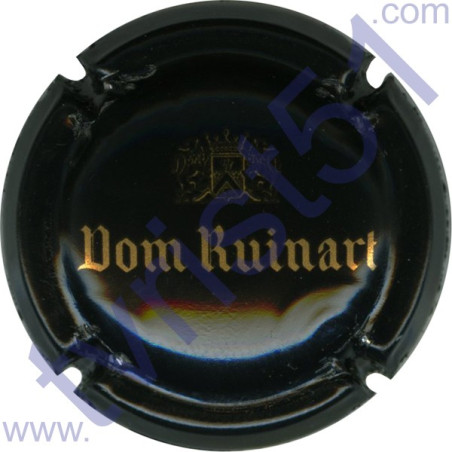 RUINART n°59 Dom Ruinart noir et or