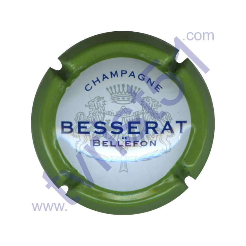 BESSERAT DE BELLEFON n°31 contour vert pâle