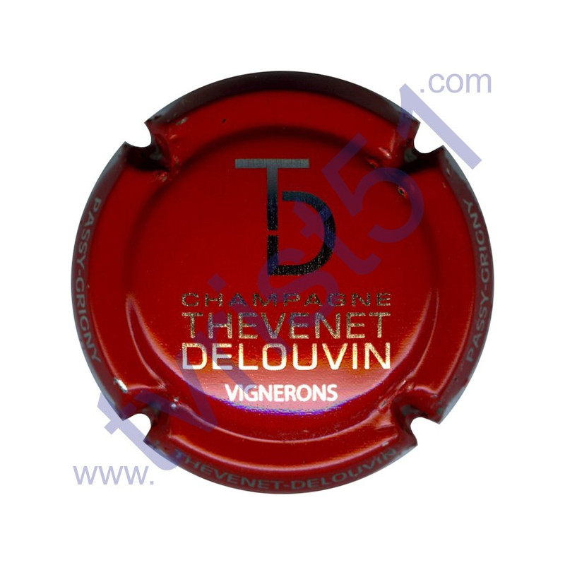 THEVENET-DELOUVIN n°16 grenadine et métal