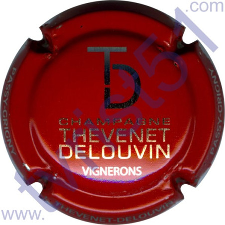 THEVENET-DELOUVIN n°16 grenadine et métal