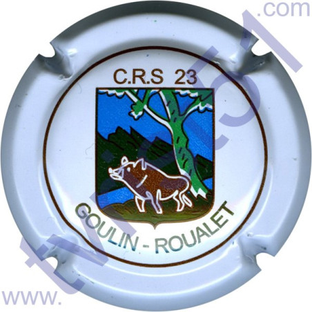 GOULIN-ROUALET : CRS 23 petites lettres