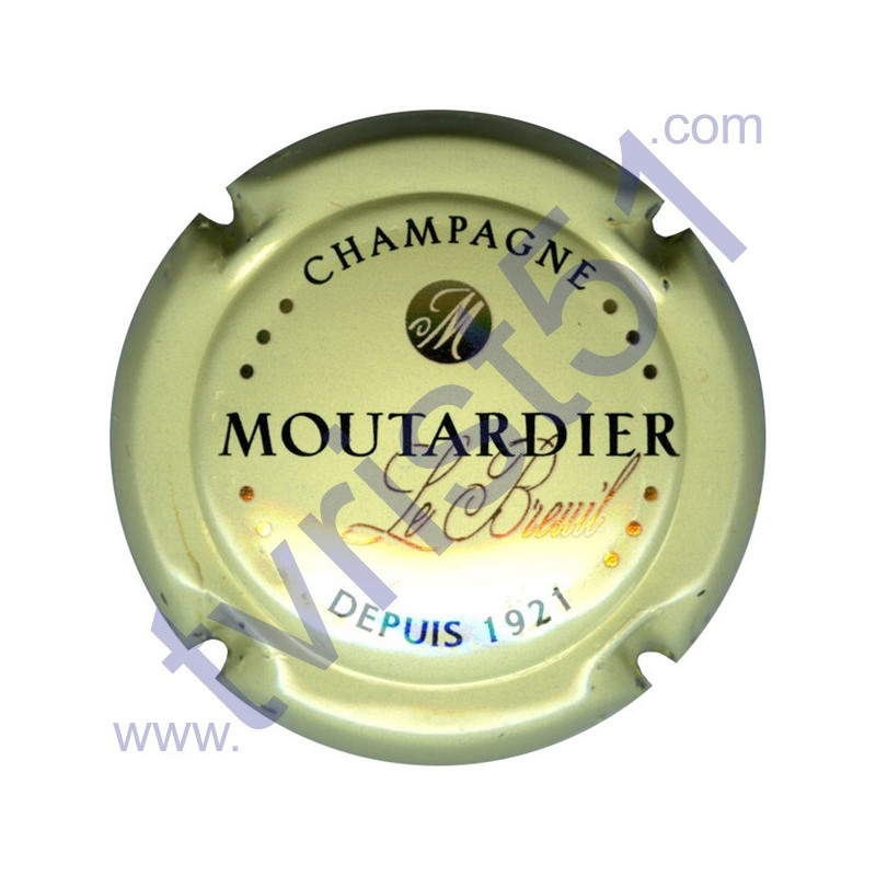 MOUTARDIER Jean n°07 fond crème