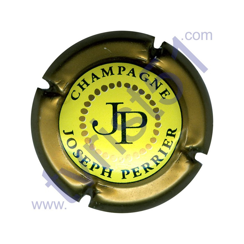 PERRIER Joseph n°74 or foncé centre jaune