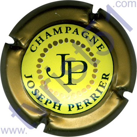 PERRIER Joseph n°74 or foncé centre jaune