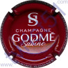 GODME Sabine n°07 bordeaux et blanc