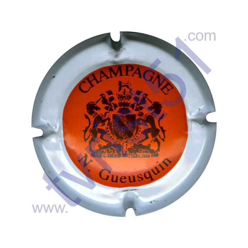 GUEUSQUIN N. n°07 orange contour blanc