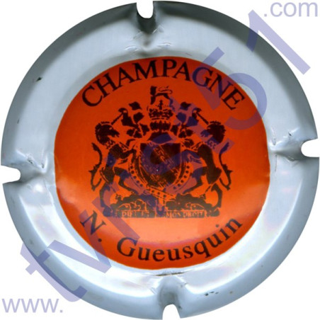 GUEUSQUIN N. n°07 orange contour blanc