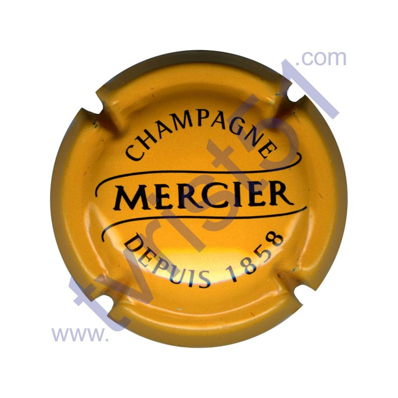 MERCIER n°31 bistre-jaune et noir