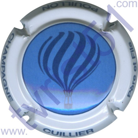 CUILLIER P. & F. n°33b fond bleu