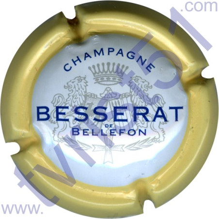 BESSERAT DE BELLEFON : contour jaune 32mm barres vides