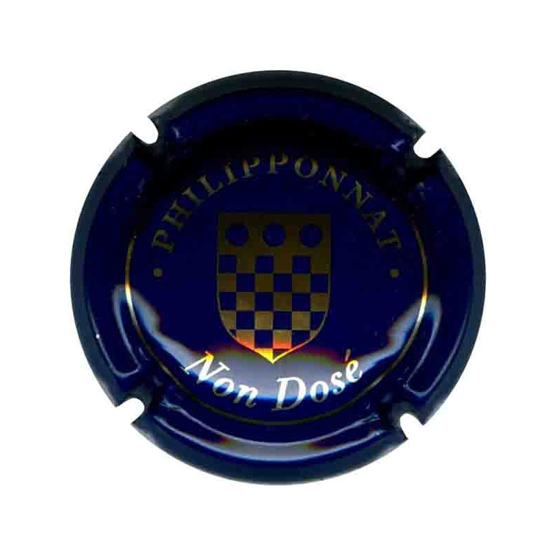 PHILIPPONNAT n°37f Non Dosé bleu et or