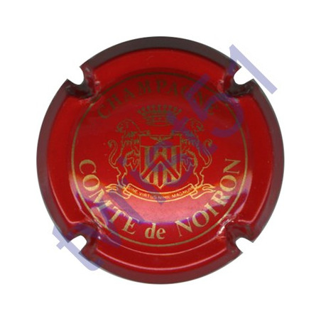 COMTE DE NOIRON n°05 rouge et or