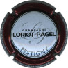 LORIOT-PAGEL : contour bordeaux métallisé