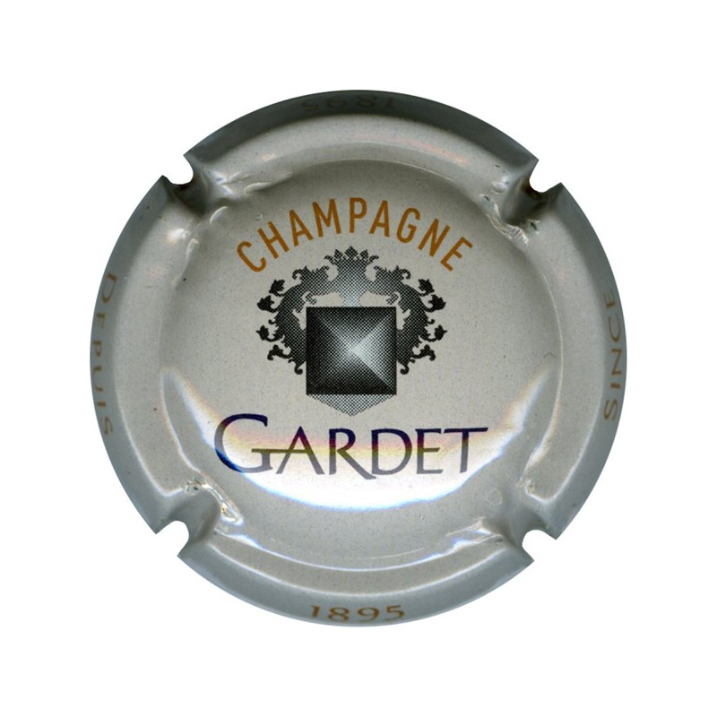 GARDET n°07h fond gris crème