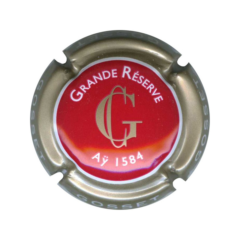 GOSSET : Grande Réserve contour grège foncé