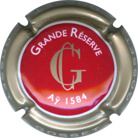 GOSSET : Grande Réserve contour grège foncé