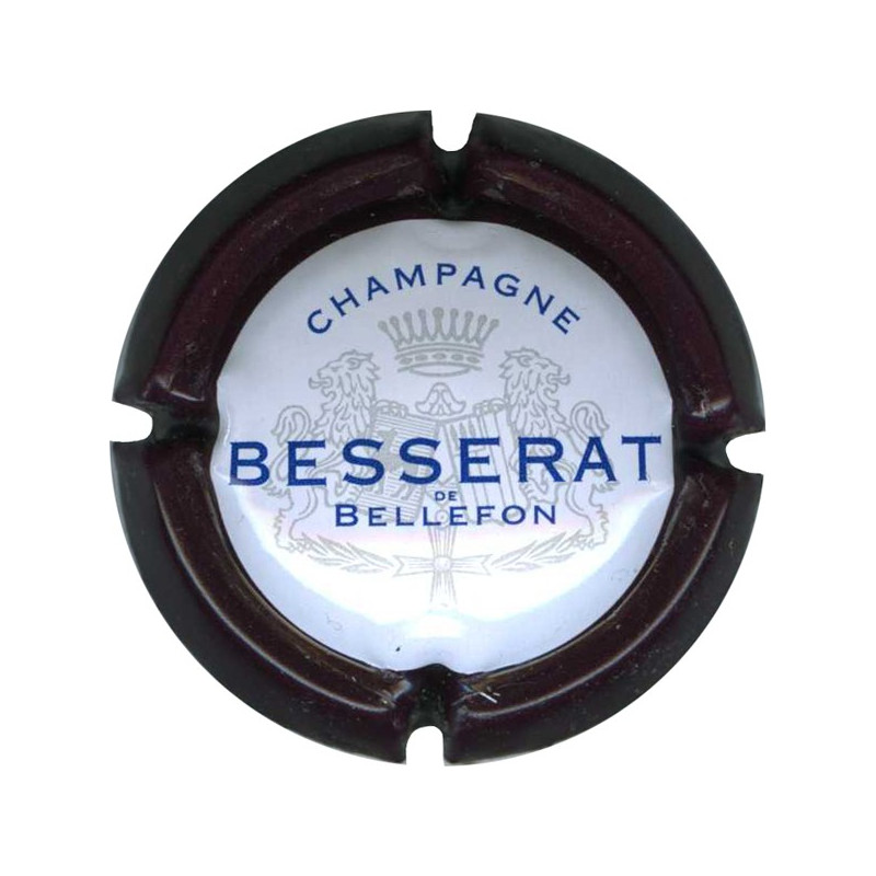 BESSERAT DE BELLEFON : contour bordeaux foncé 32mm