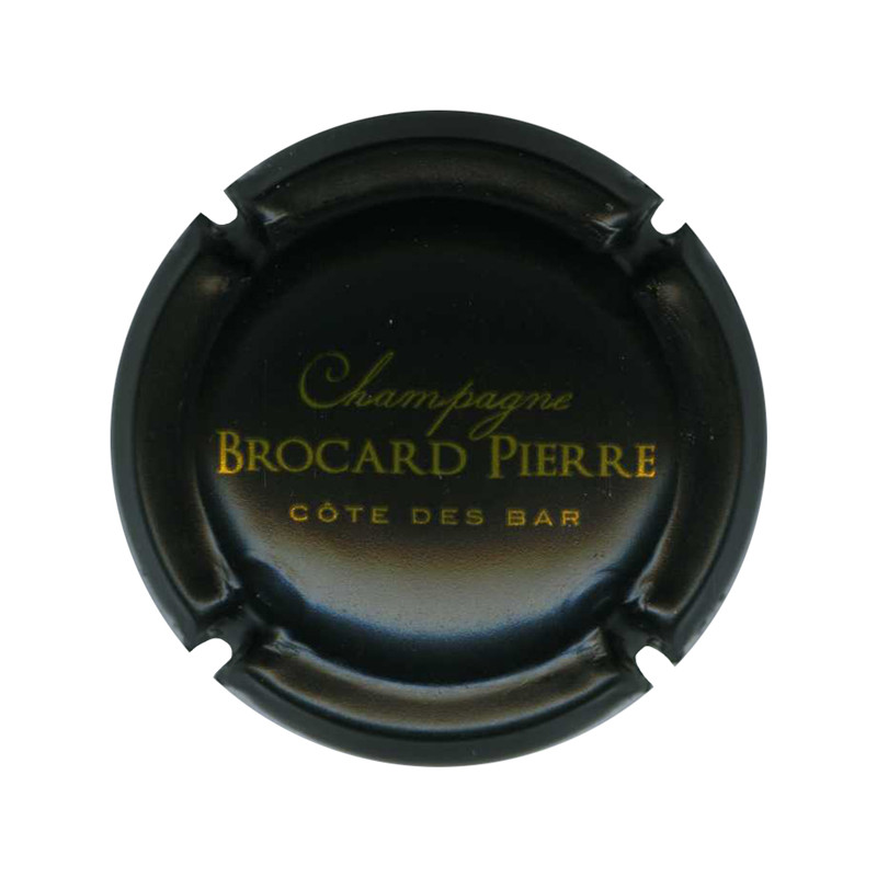 BROCARD Pierre n°09 noir et or