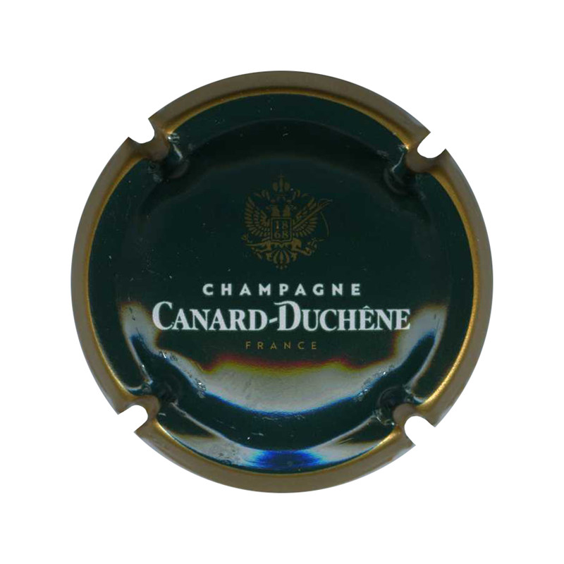 CANARD-DUCHENE n°77e vert contour or