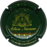 NAVARRE Alain n°06 vert foncé et or