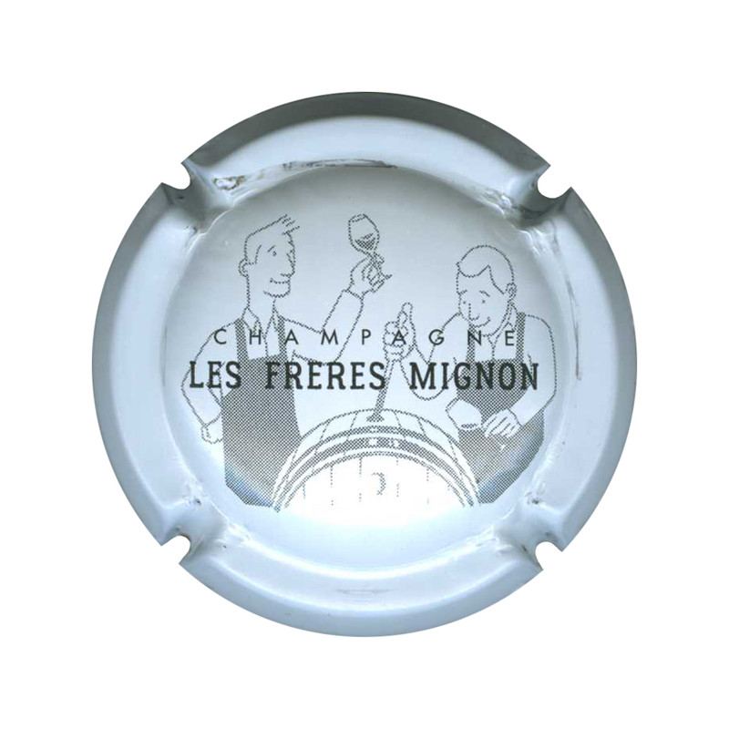 MIGNON LES FRERES n°03 blanc et gris