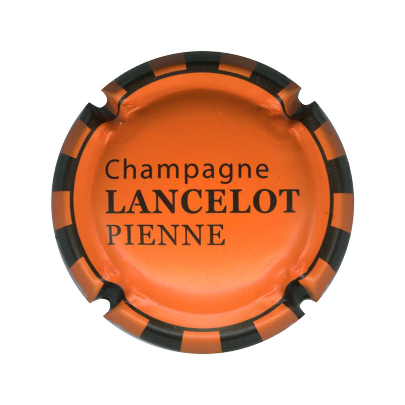 LANCELOT-PIENNE n°18a orange mat et noir