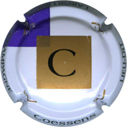 COESSENS n°03 blanc or mat...