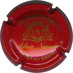 NAVARRE Alain n°02 rouge et or