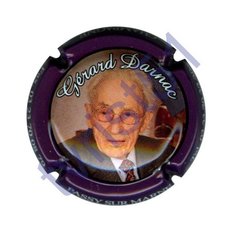 DARNAC Gérard n°36 contour violet foncé