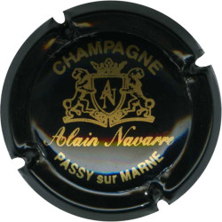 NAVARRE Alain : noir et or...