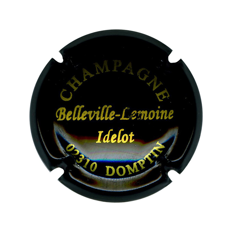 BELLEVILLE-LEMOINE n°05 noir et or