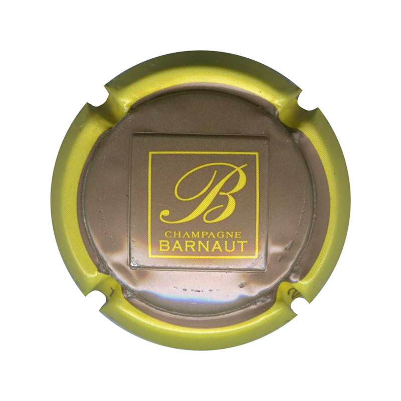 BARNAUT n°21c contour jaune écriture jaune