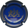 PERARD J. n°11 bleu et or striée