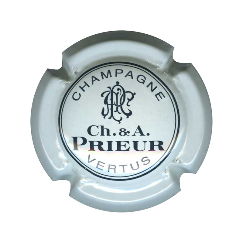 PRIEUR CH. & A. n°01 blanc et noir ( gris clair )