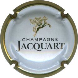 JACQUART n°29c blanc contour or