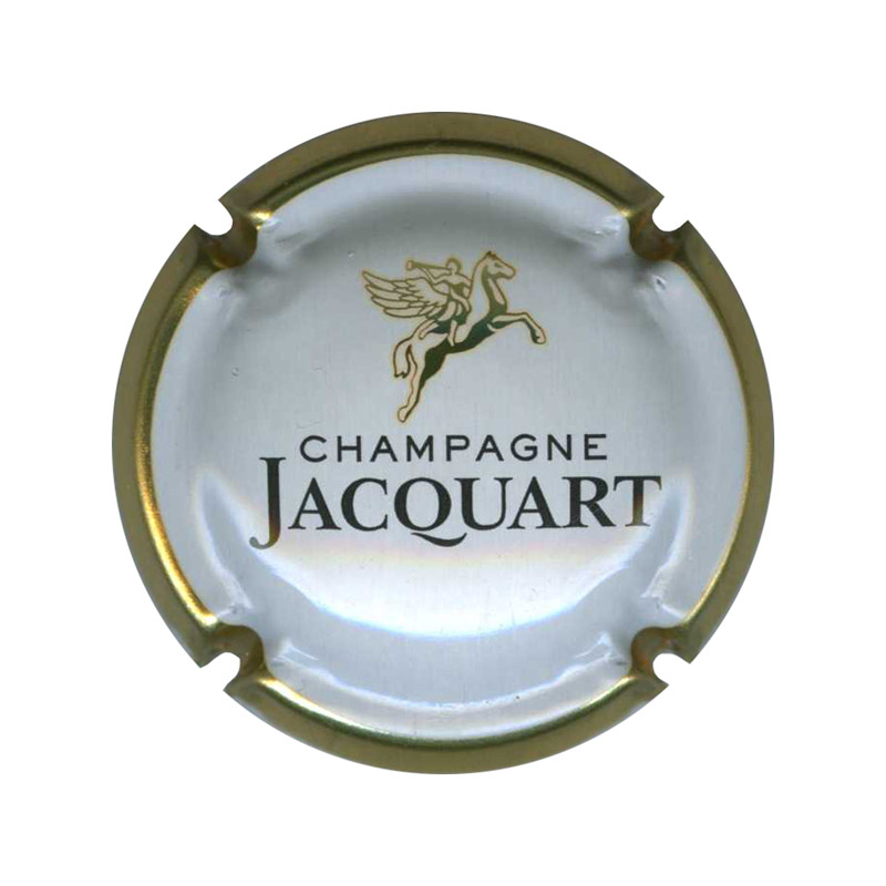 JACQUART n°29c blanc contour or