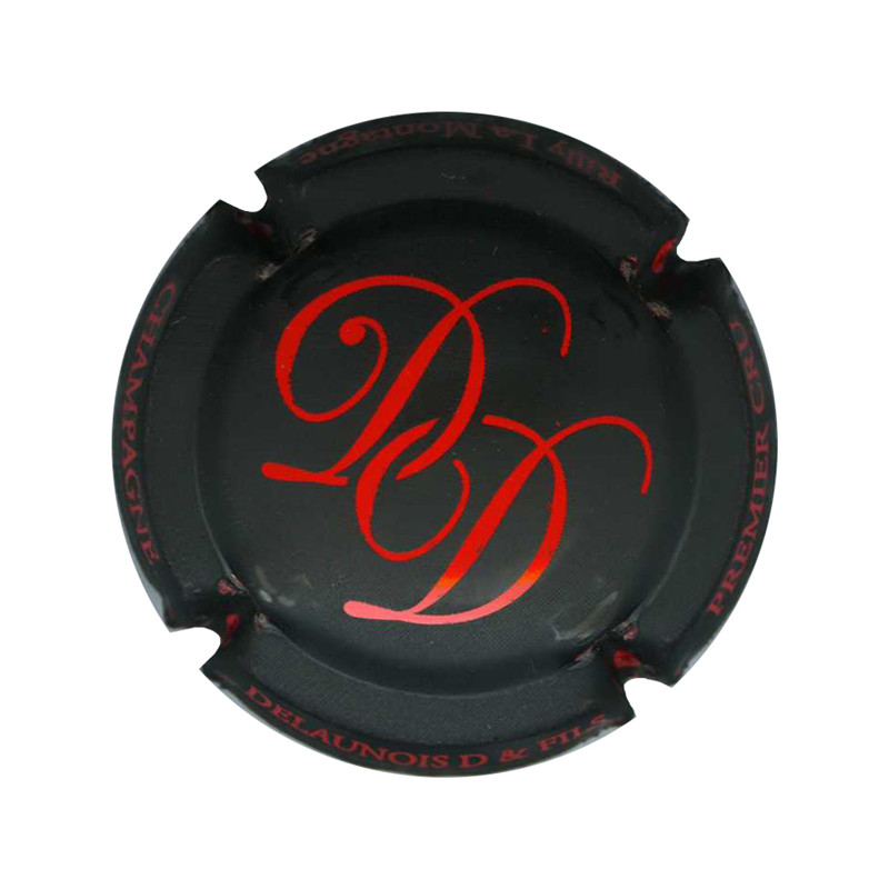 DELAUNOIS Daniel & Fils n°01d noir mat et rouge