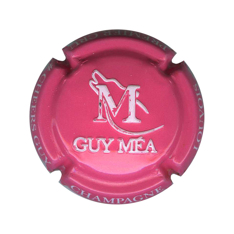 MEA Guy n°16 estampée rose et blanc