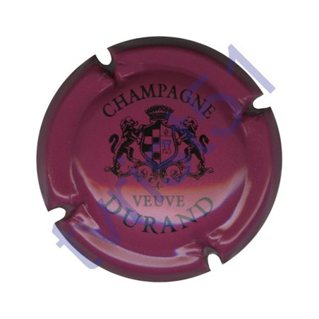 DURAND VEUVE n°09d framboise et noir