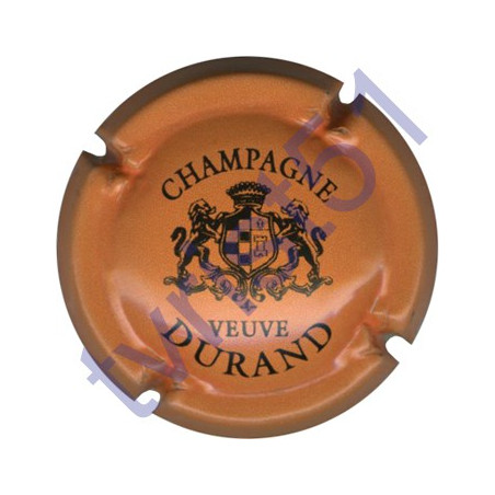 DURAND VEUVE : abricot et noir