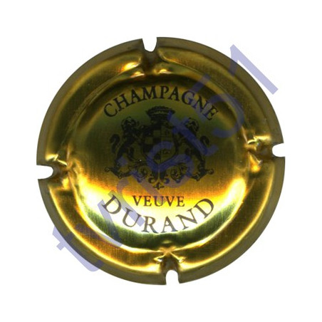 DURAND VEUVE n°08 or vif et noir