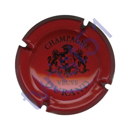 DURAND VEUVE n°09a rouge et noir