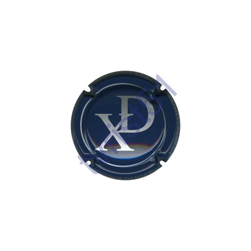 DUVAT Xavier n°01 bleu et argent