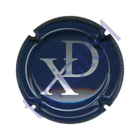 DUVAT Xavier n°01 bleu et argent